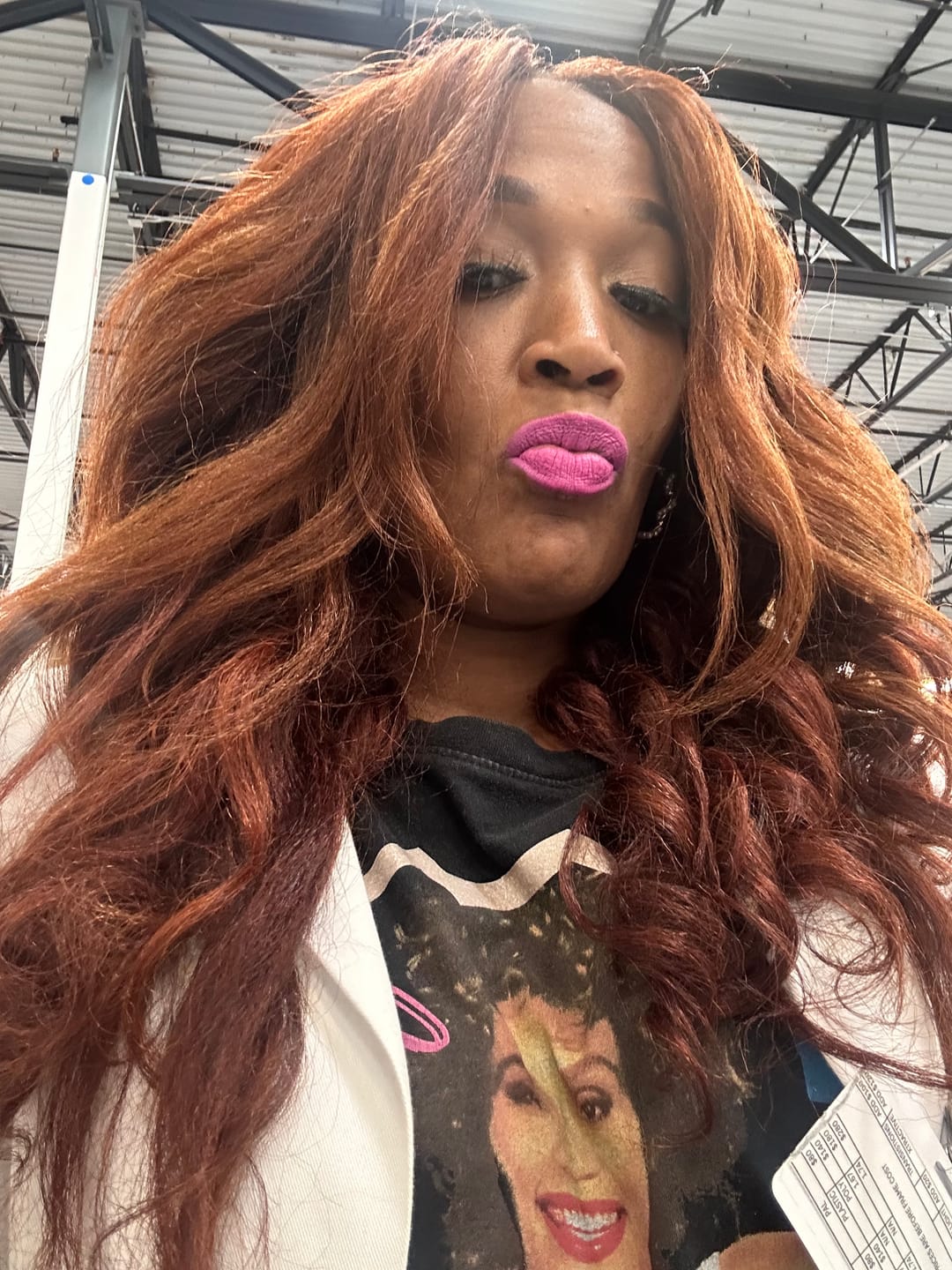 Customer photo review of Kinky Straight Human Hair Bundles Natural Color