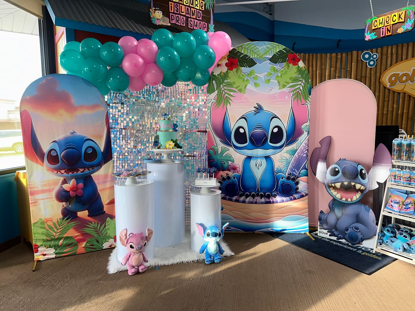 Customer photo review of Custom Arch Backdrop Wall Cloth Cover For  Birthday Baby Shower Bridal Anniversary  Party