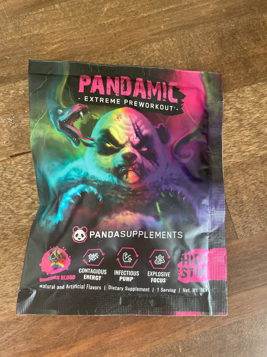 Customer photo review of SKULL Nootropic Pre-Workout