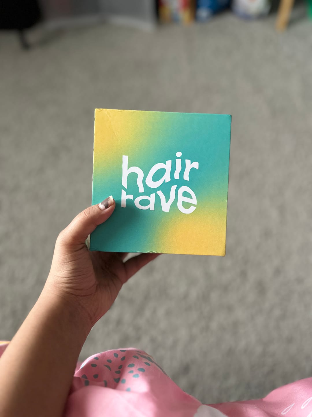 Customer photo review of hair rave