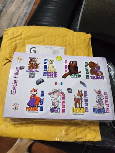 Customer photo review of Print Custom Stickers