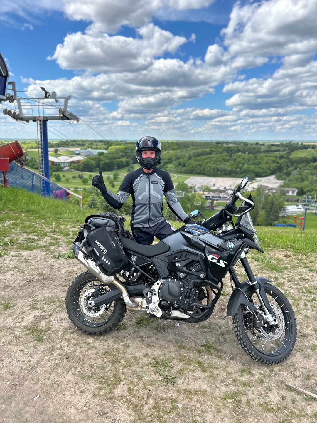 Customer photo review of Airtex™ "Adventure" Motorcycle Shirt w/ Chest Protection