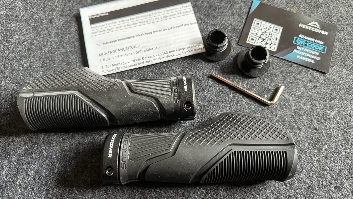 Customer photo review of Fahrradgriffe GripOne mit Comfort-Grip-Technologie