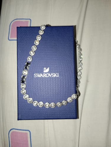 Customer photo review of COLLAR CRISTAL SWAROVSKI ANGELIC + KIT DE REGALO