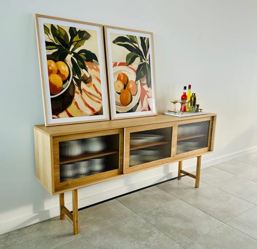 Customer photo review of Oranges II | Art Print