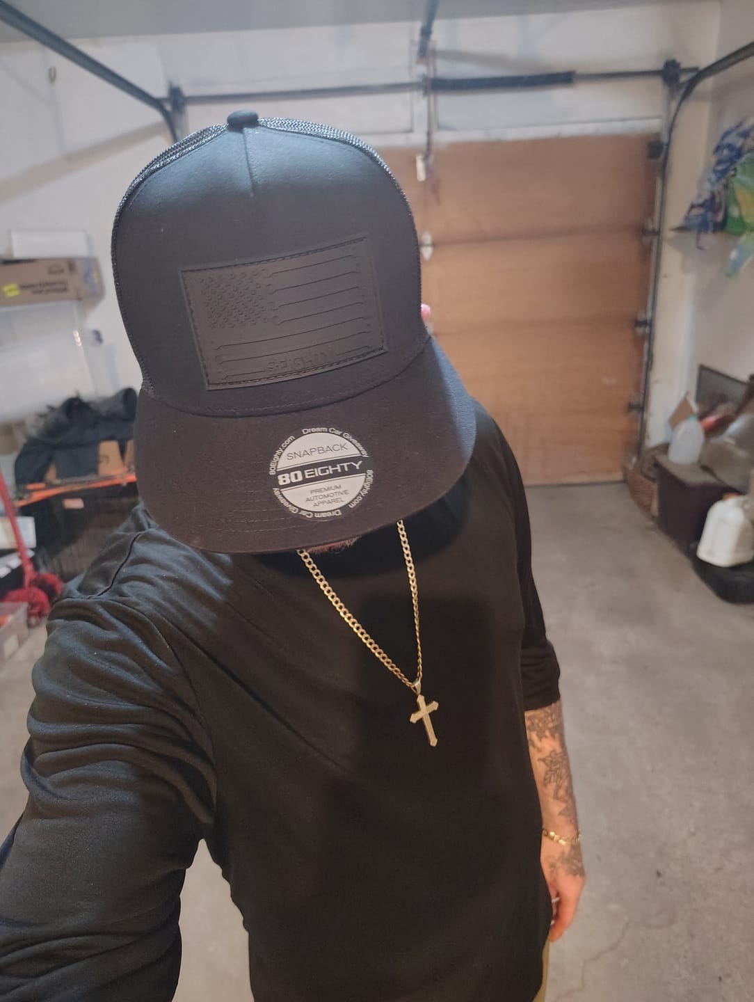 Customer photo review of 80Eighty® Onyx WrenchFlag Hat