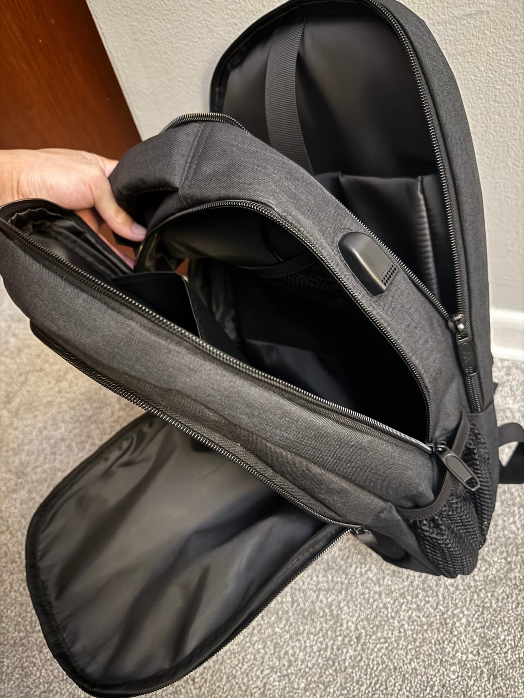 Customer photo review of Mystery Loaded Backpack