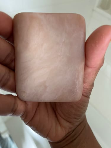 Customer photo review of Frankincense & Myrrh Soap Bar