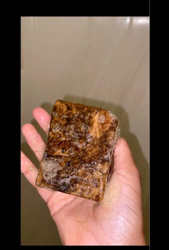 Customer photo review of Turmeric Glow Soap