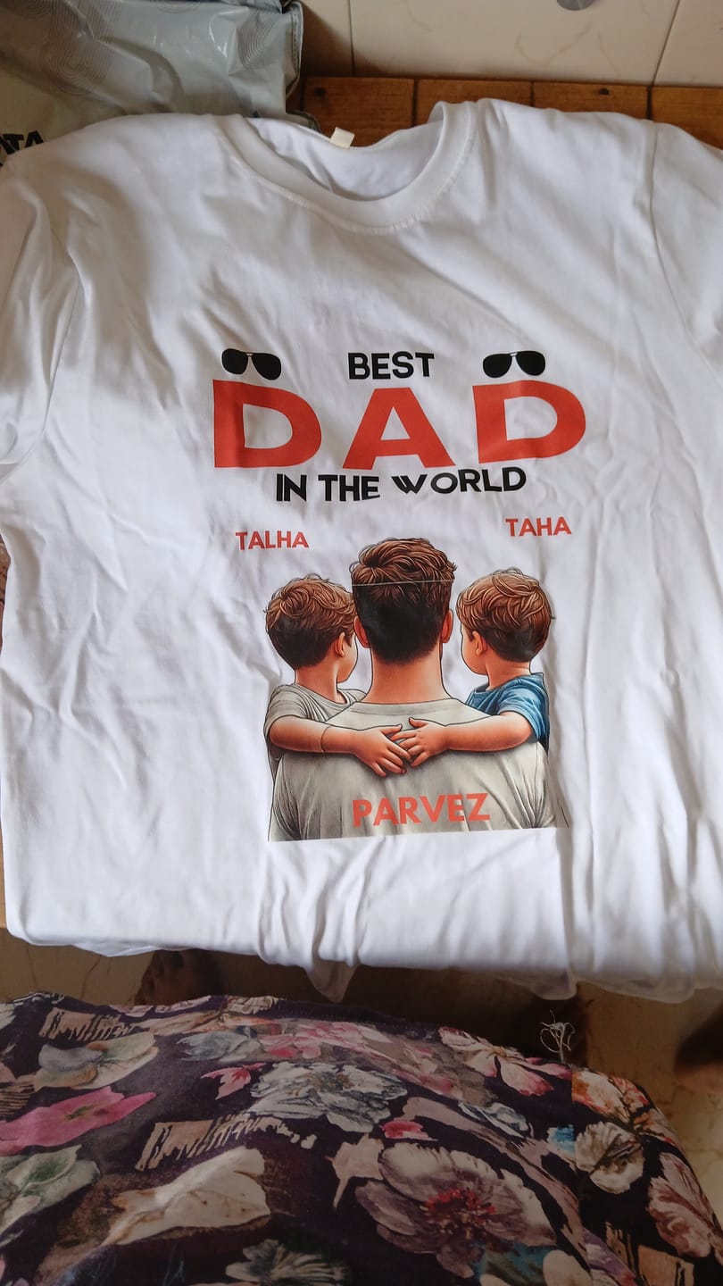 Customer photo review of DAD DAUGHTER HE GAVE BEST