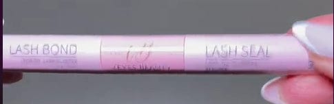 Customer photo review of Lash Bond & Seal - Black 10ml