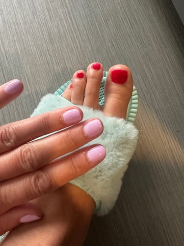 Customer photo review of Semilac UV Gel Polish Starter Set TRY ME - 3 Colours Included!