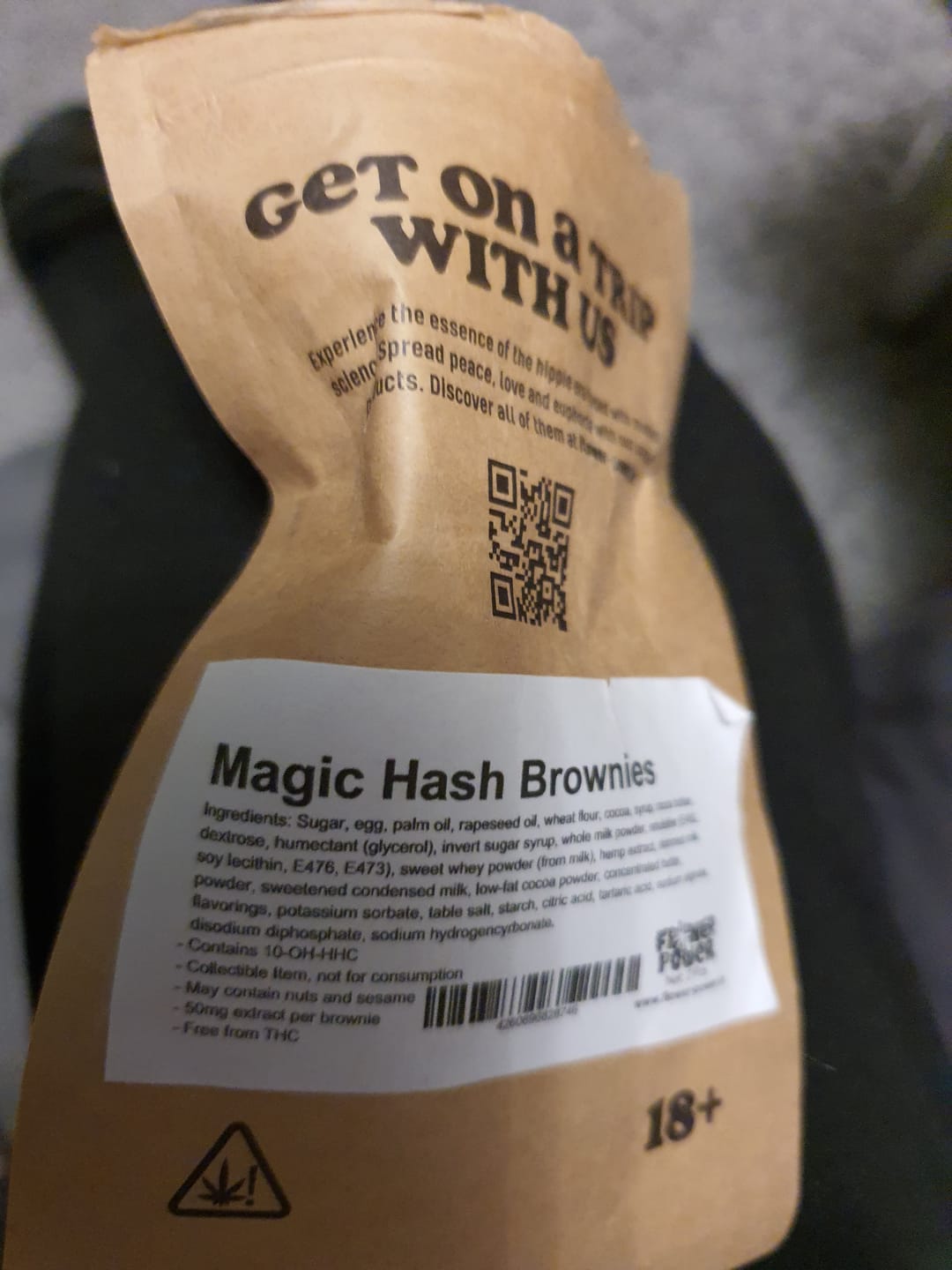 Customer photo review of 🔮 Magic Hasch Brownies - POWER LVL: 5/5