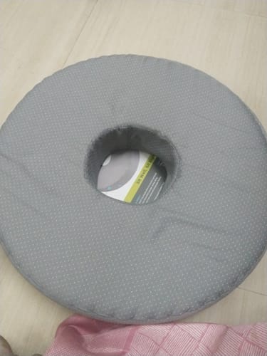 Customer photo review of Round Ring Cushion Pillow | Provides Cushioned Seating  to reduce Pain & Discomfort