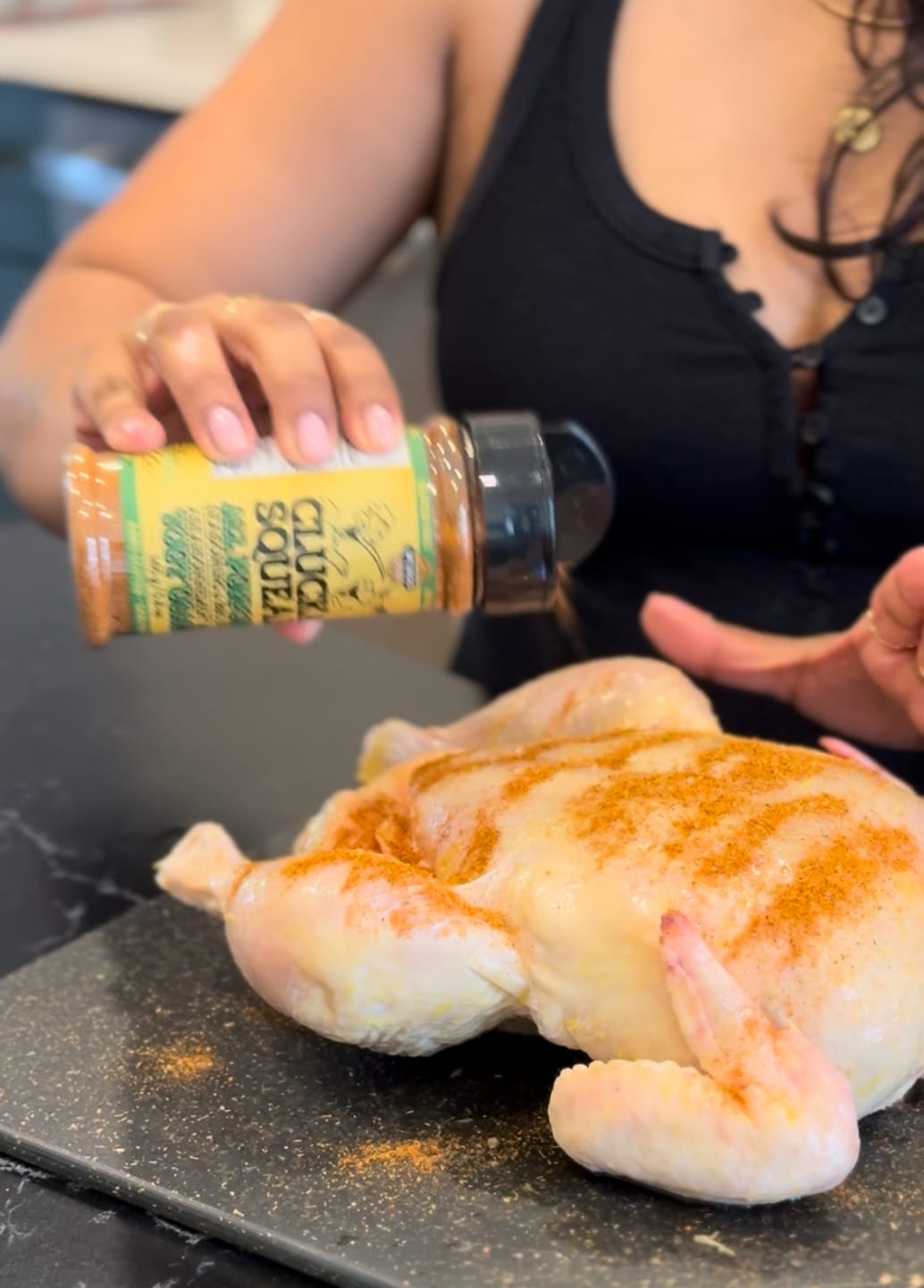 Customer photo review of Cluck and Squeal All-Purpose BBQ Seasoning