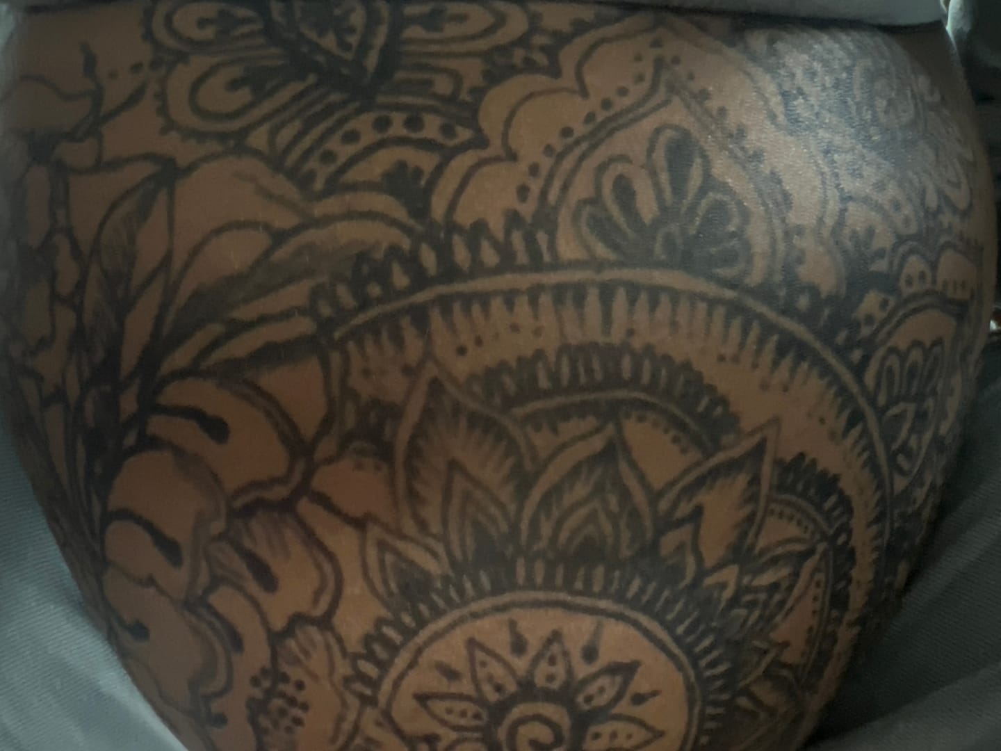 Customer photo review of 1 oz. Jagua tattoo gel combo kit