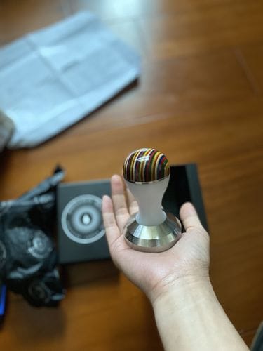 Customer photo review of Coffee Tamper: 58.5mm & 53.5mm