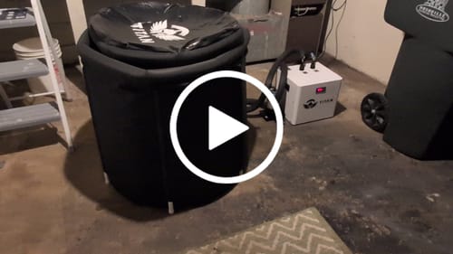 Customer video review of Bravo Cold Plunge Tub + Chiller Bundle