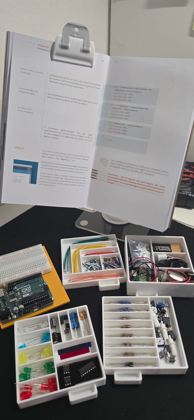 Customer photo review of Arduino Starter Kit Multi-Language