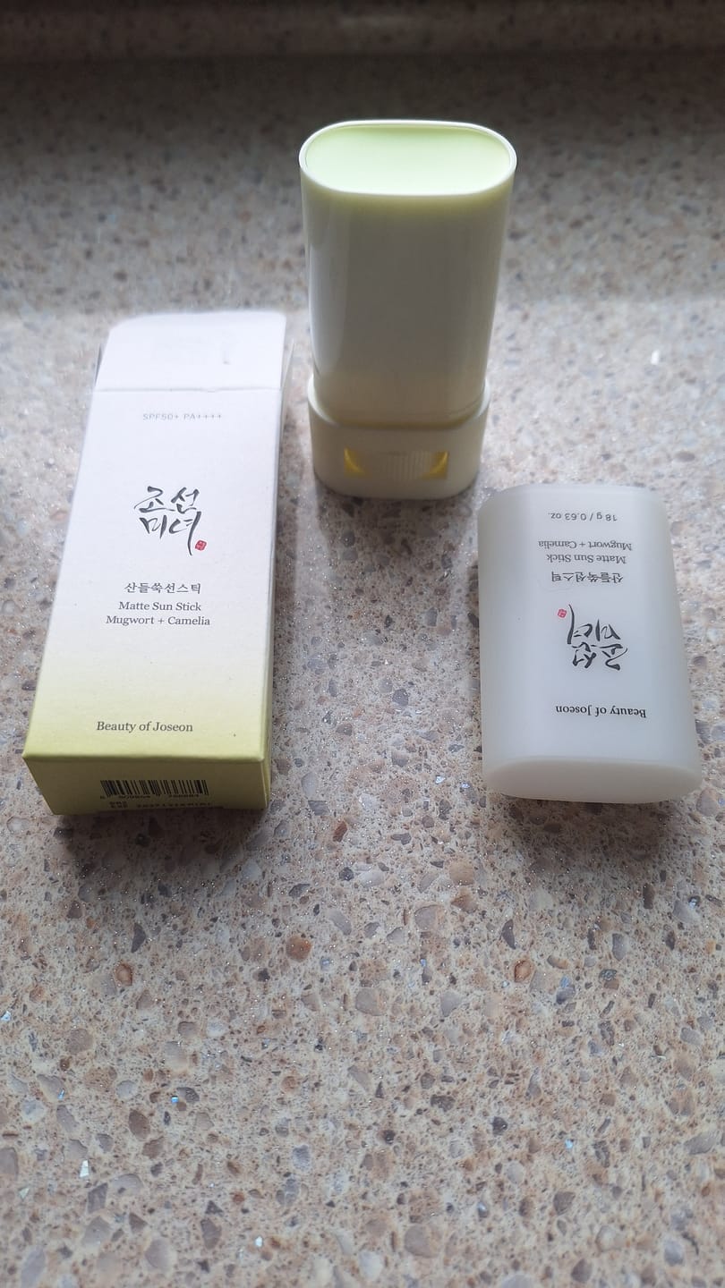 Customer photo review of Saules aizsargzīmulis Beauty of Joseon Matte Sun Stick: Mugwort + Camelia SPF50+