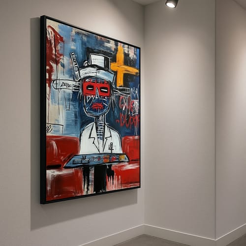 Customer review photo for Abstract Graffiti Art #GA105