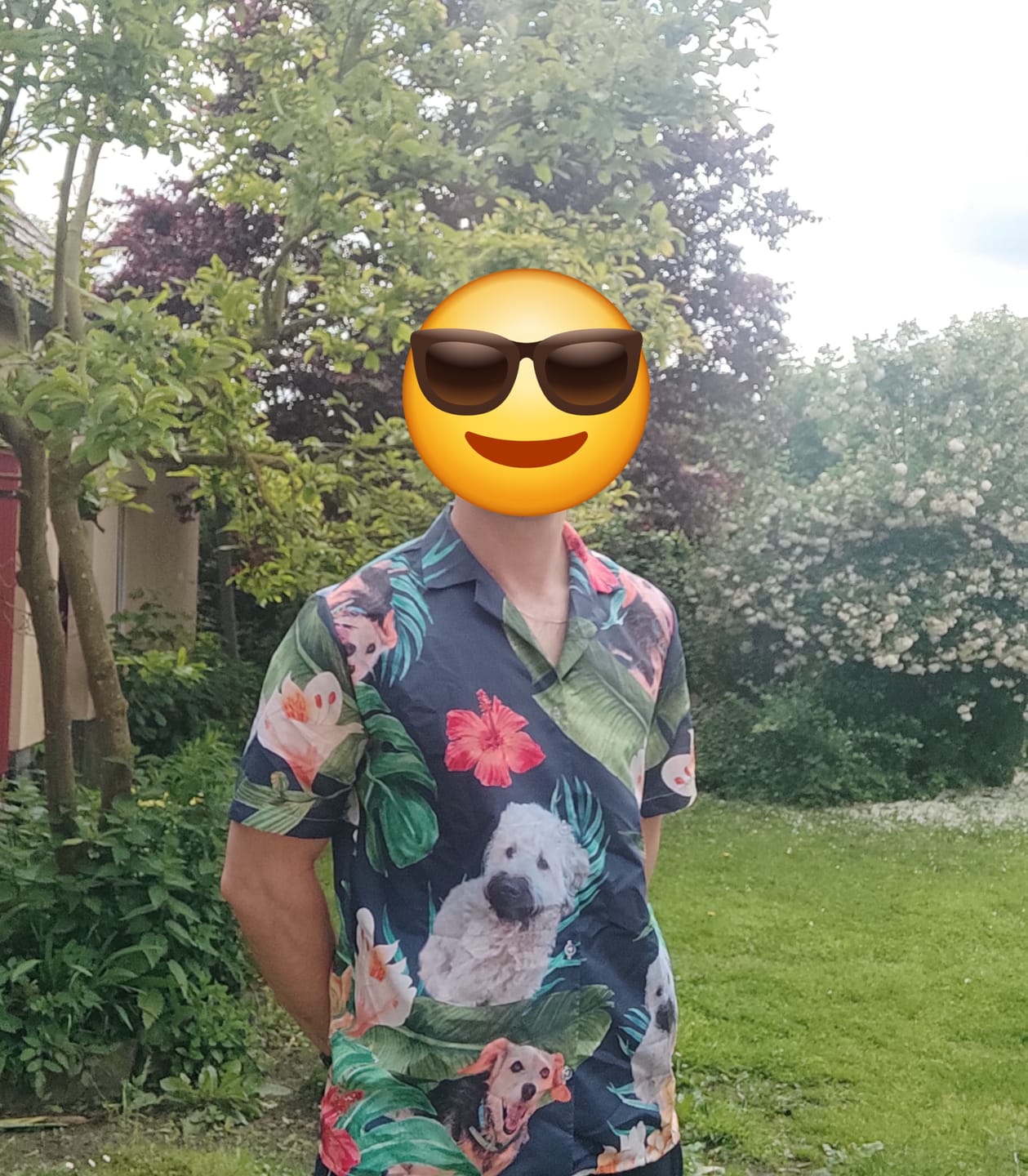 Customer photo review of Dein Foto - Individuelles Hawaiihemd