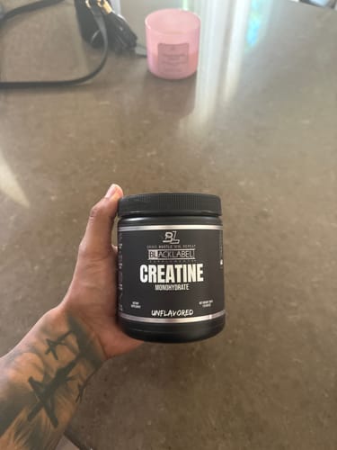 Customer photo review of CREATINE MONOHYDRATE