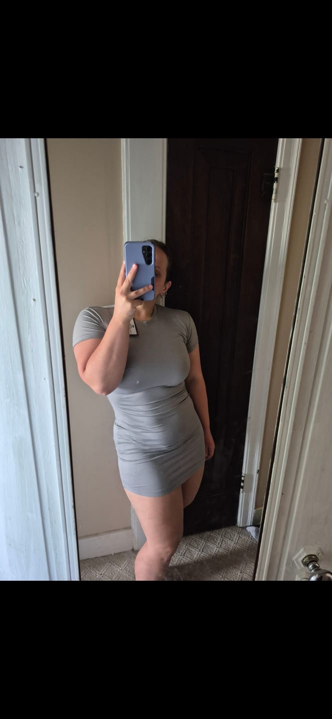 Customer photo review of Og T-shirt Dresses - Short Sleeve