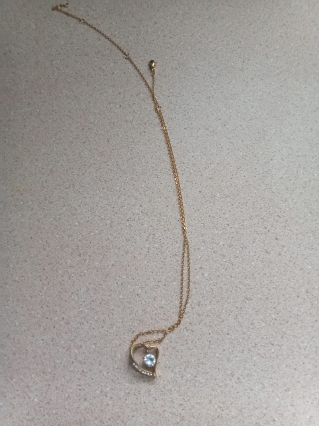 Customer photo review of Husband to Wife "Meeting You Was Fate" Necklace