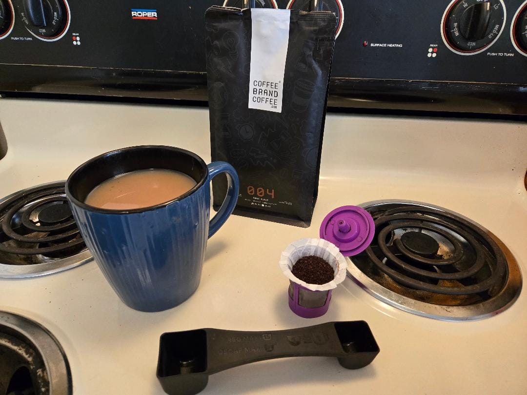 Customer photo review of Dark Roast Coffee