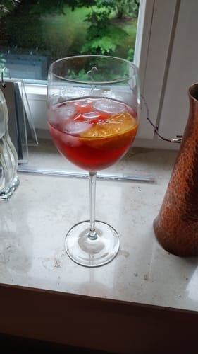 Customer photo review of Sparkling Rocco 750 ml