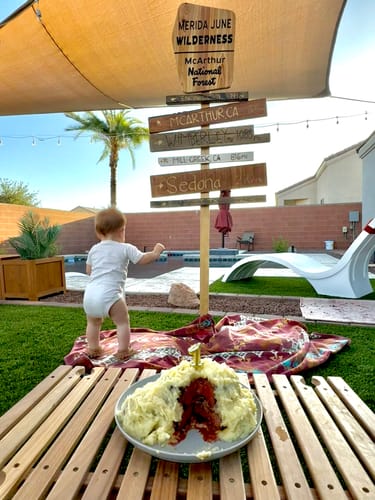 Customer photo review of Zion Moccasin Baby Shoe