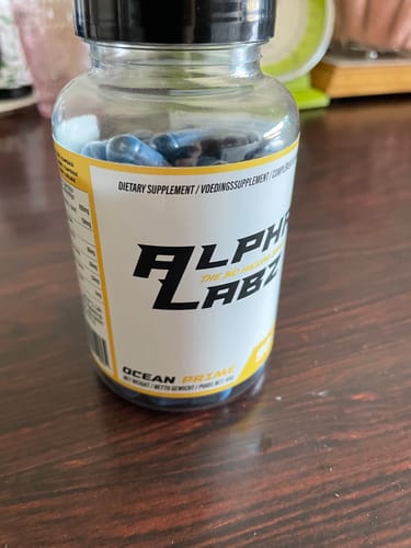 Customer photo review of Alpha Labz - Ocean Prime ( 90 caps boîte 3 mois )