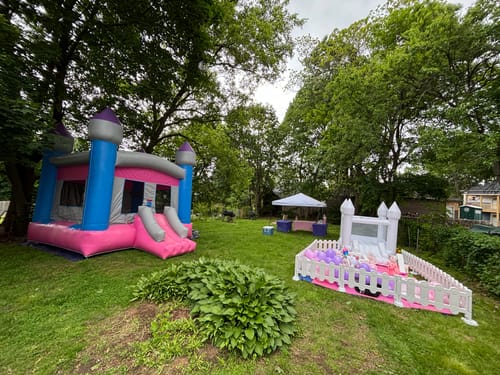 Customer photo review of Area 10ft x 10ft Plastic Gate and Fences