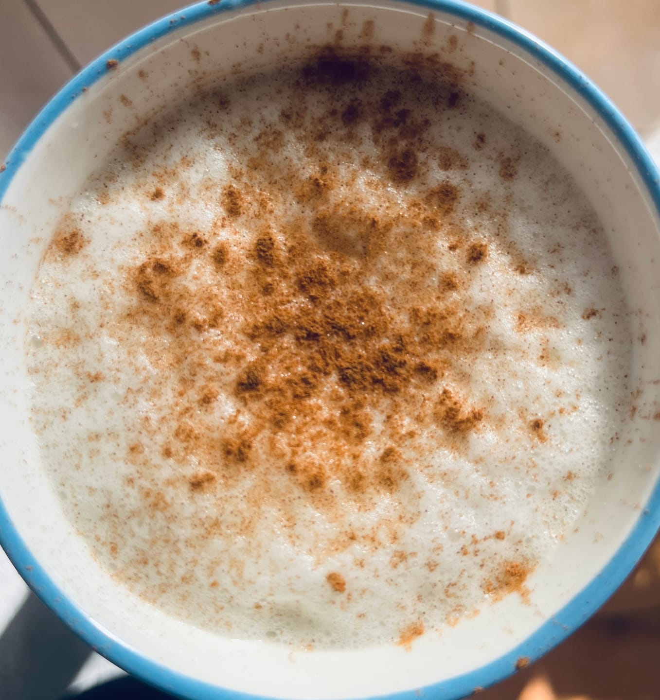 Customer photo review of White Chocolate Bone Broth Powder