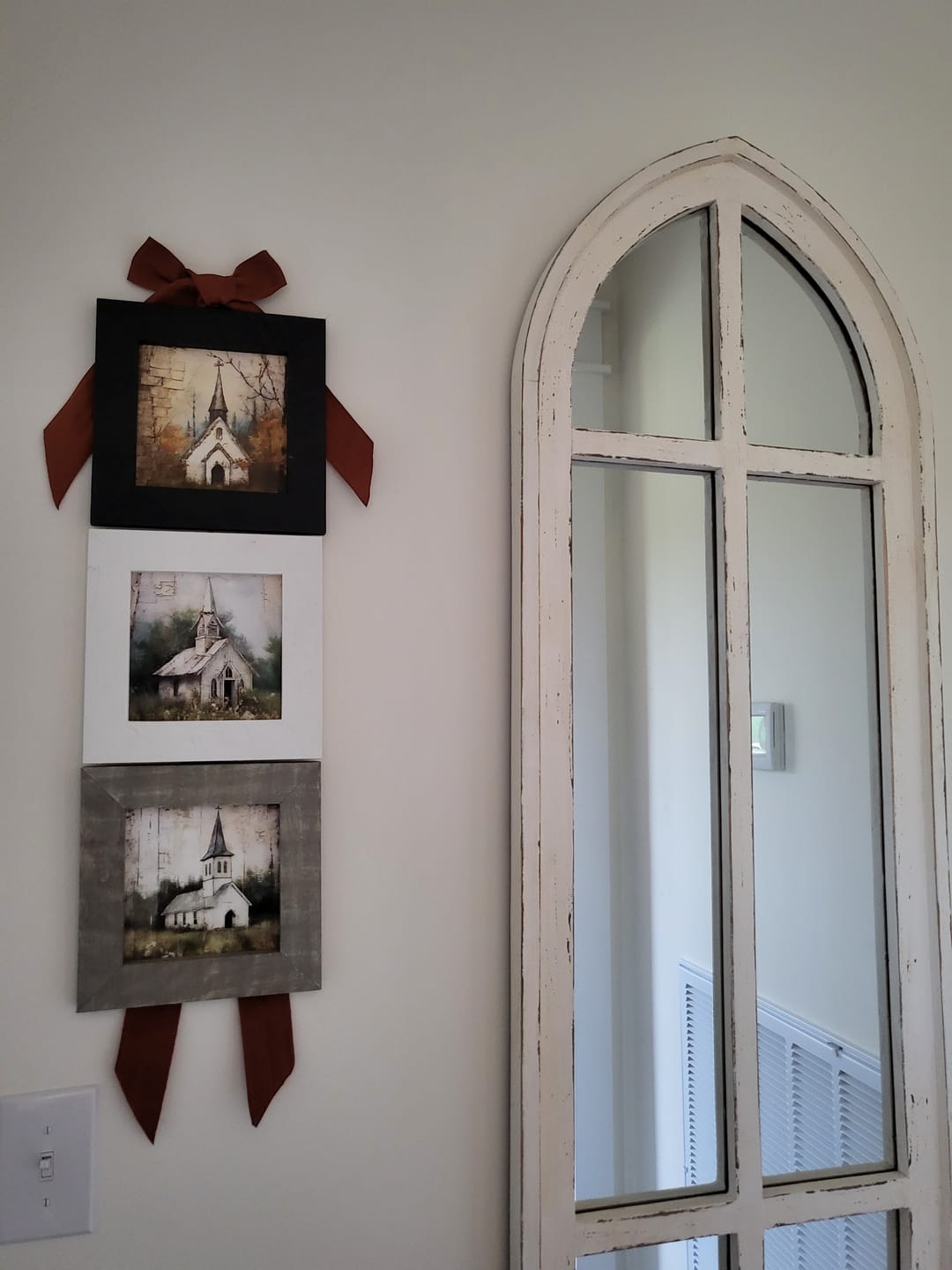 Customer photo review of Old Country Church 5 - Framed Art