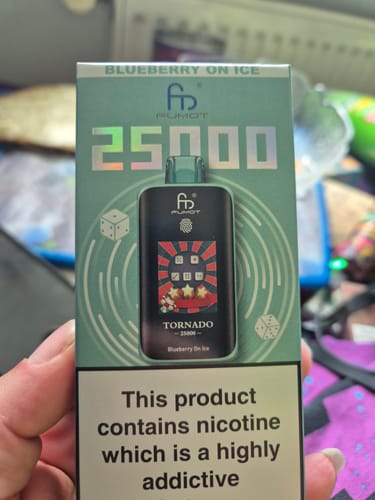 undefined review of Fumot Tornado Vape 25000 - Blueberry On Ice image 1 out of 1