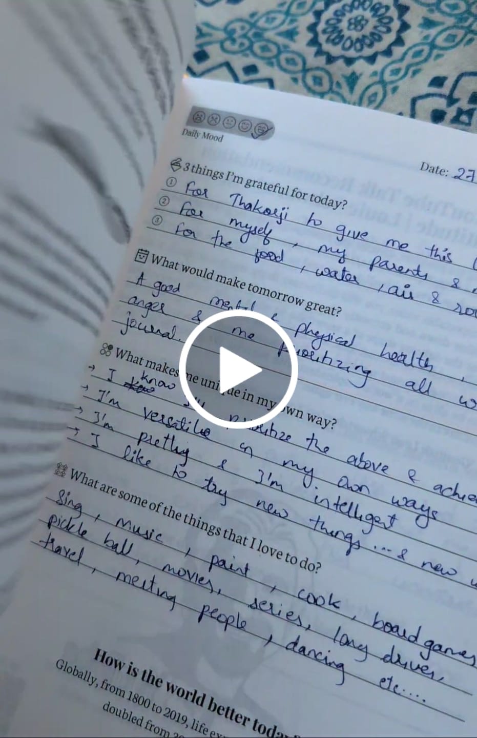 Customer video review of Mindbrush Journal