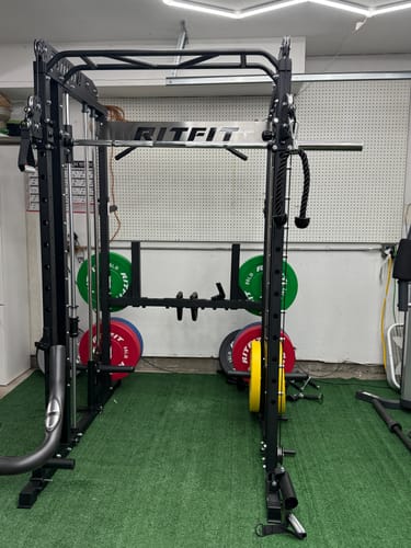 Customer photo review of RitFit M1 PRO Smith Machine Home Gym Package Comprehensive All-In-One Workout System