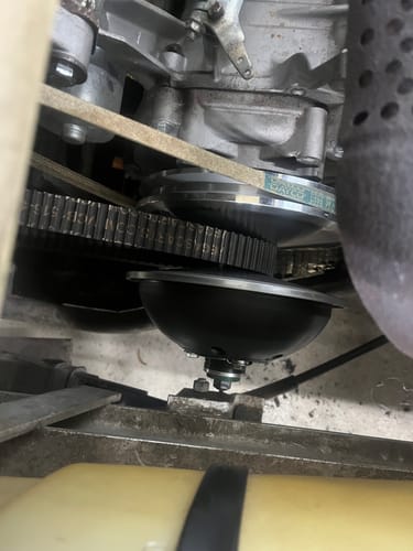 Customer photo review of 780 Primary Clutch w/Built-In Pulley - Setup for Club Car 15/16" Belt