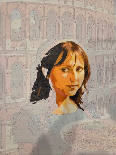 Customer photo review of "Roman Holiday" Paint by Numbers Kit