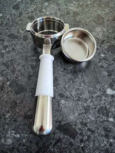 Customer photo review of Bottomless Portafilter (Hybrid)