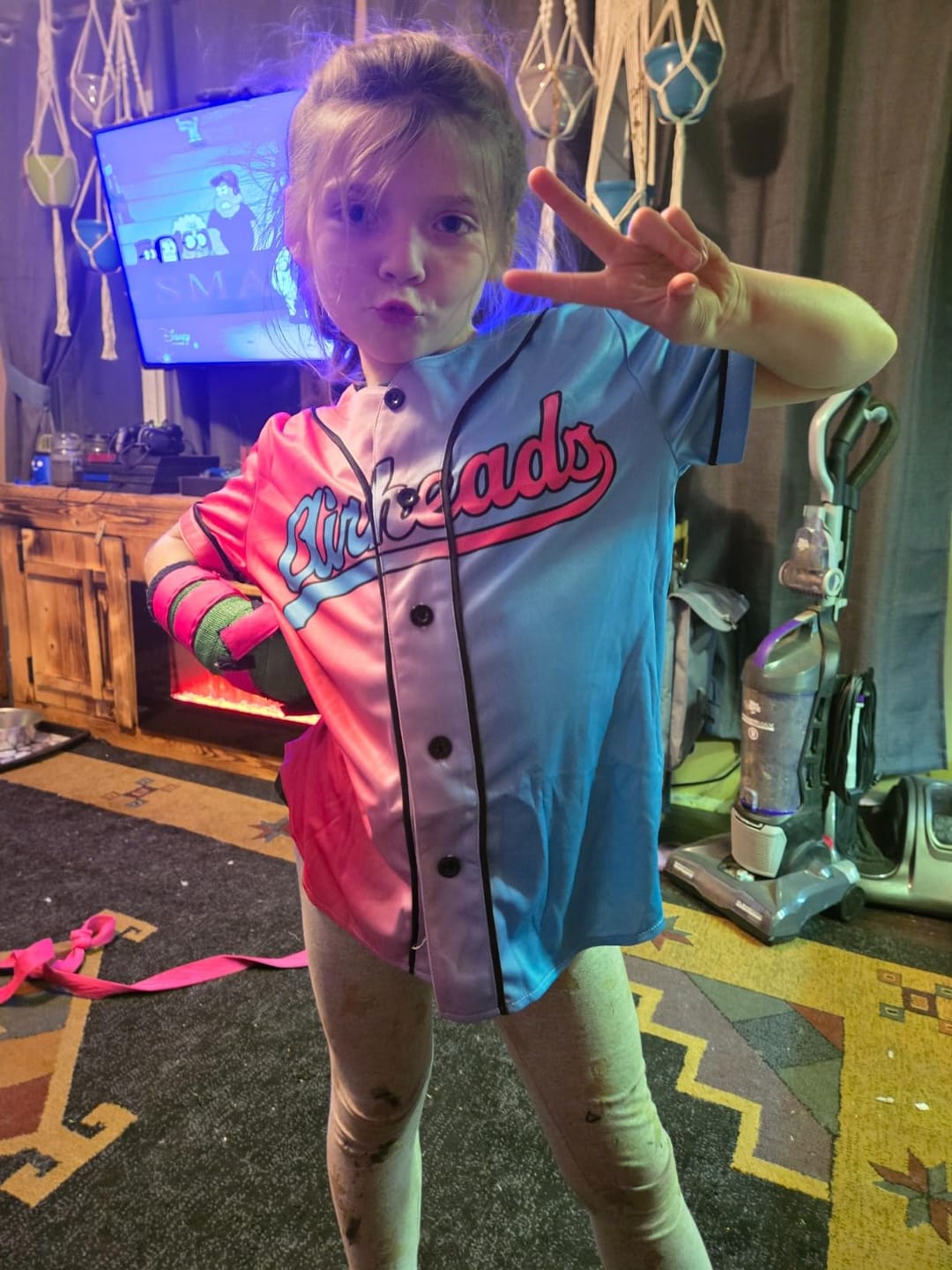 Customer photo review of Custom Baseball Jersey Stitched Personalized Baseball Sports Uniform For Men Women Boy