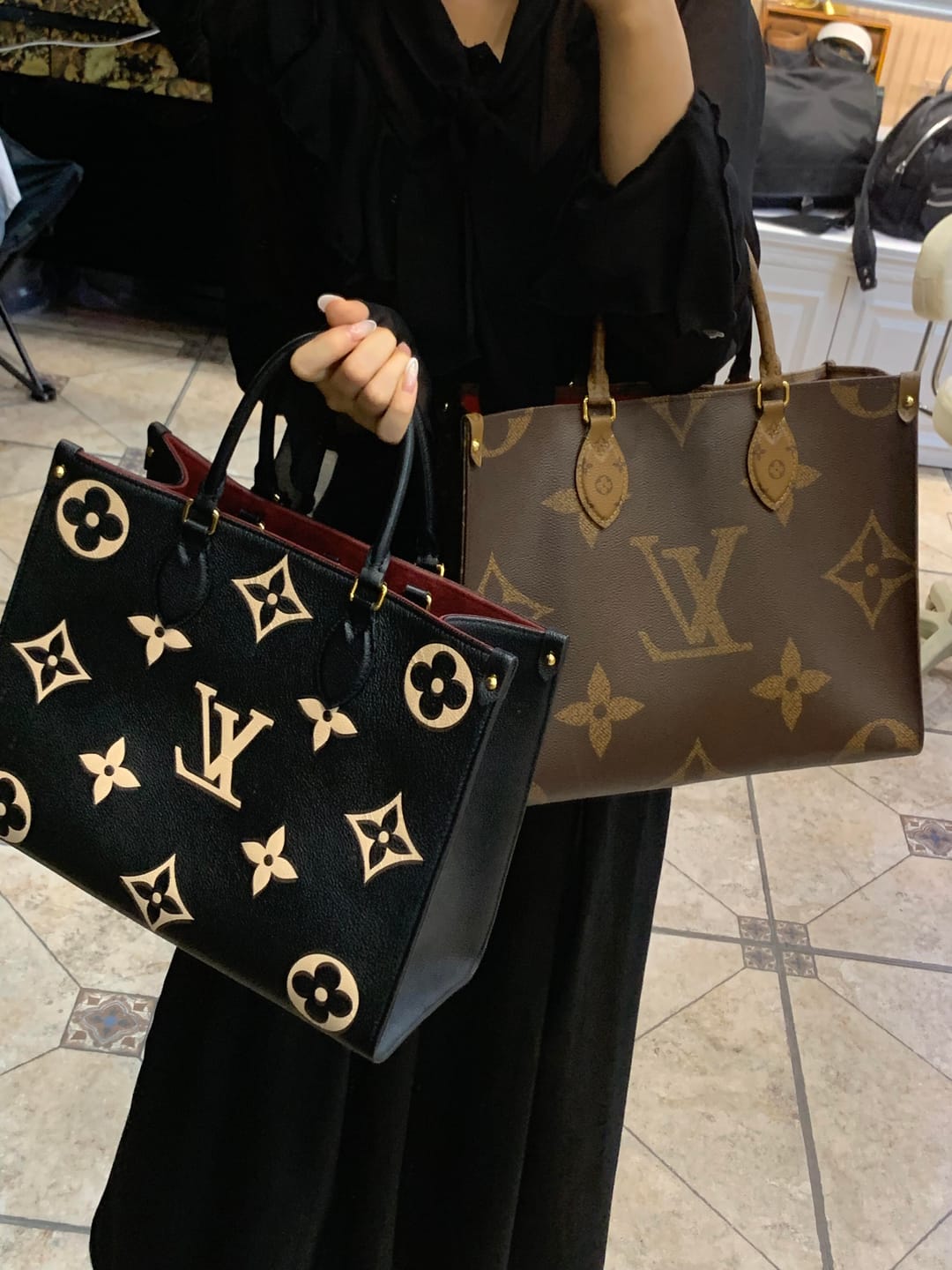 Customer photo review of 【ルイヴィトン】大容量で使いやすい♪オンザゴーMM バッグM45494