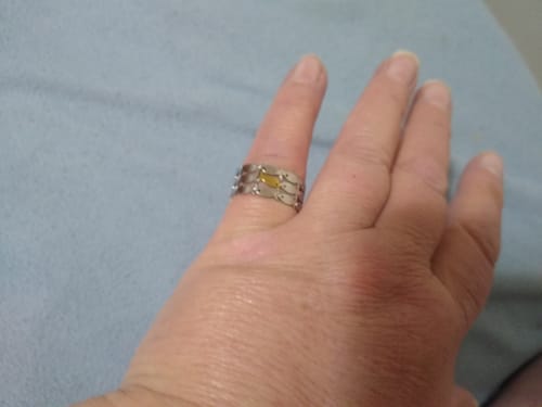 Customer photo review of Swim Against The Current Ring