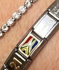 Modiegi M. review of Nomination Composable Link South Africa Flag, 18K Gold & Enamel image 1 out of 1