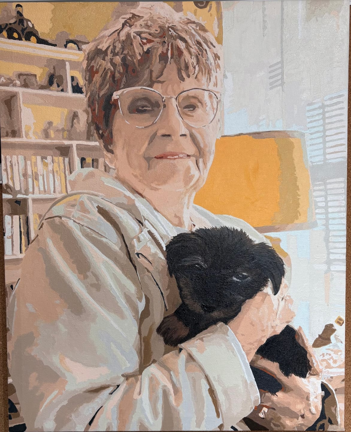 Customer photo review of Custom Paint by Numbers Kit