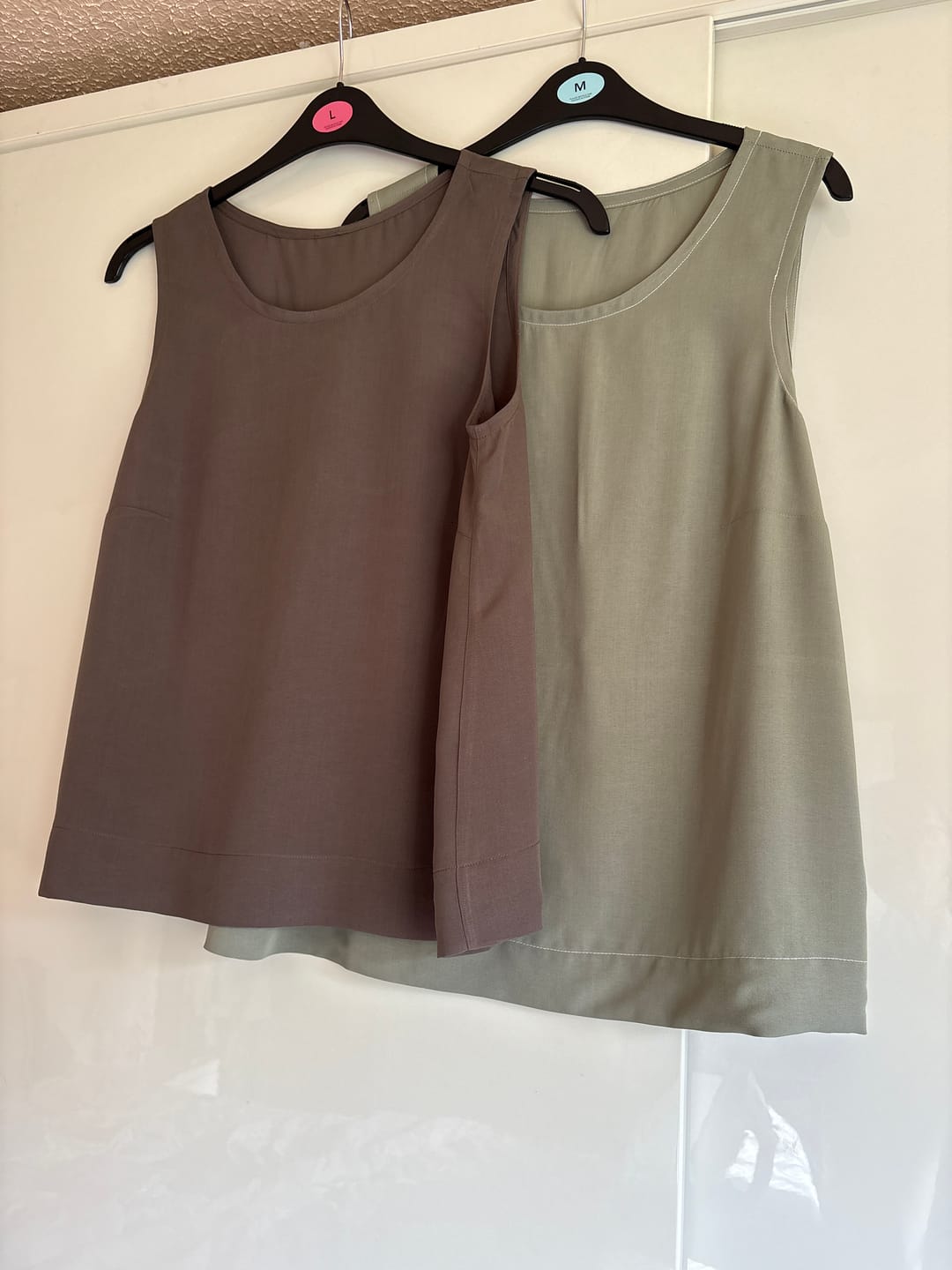 Customer photo review of Plain Viscose Poplin Fabric