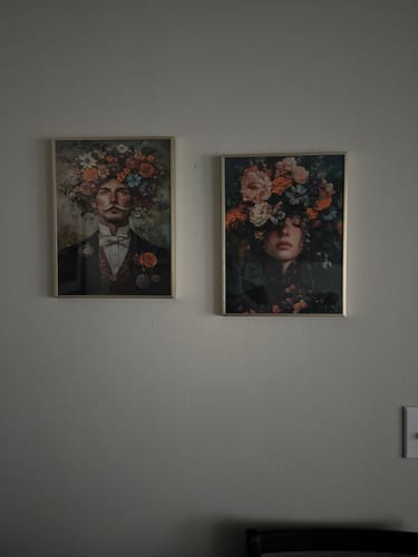 Customer photo review of Victorian Gentleman No2 Print