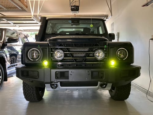 Customer photo review of 3.7" Round CG2 SAE LED Light Cannon Kit